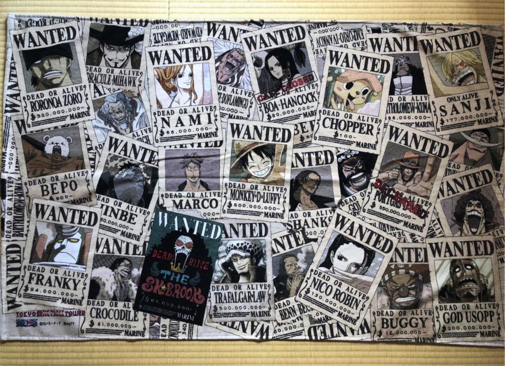 One Piece Characters Bounty